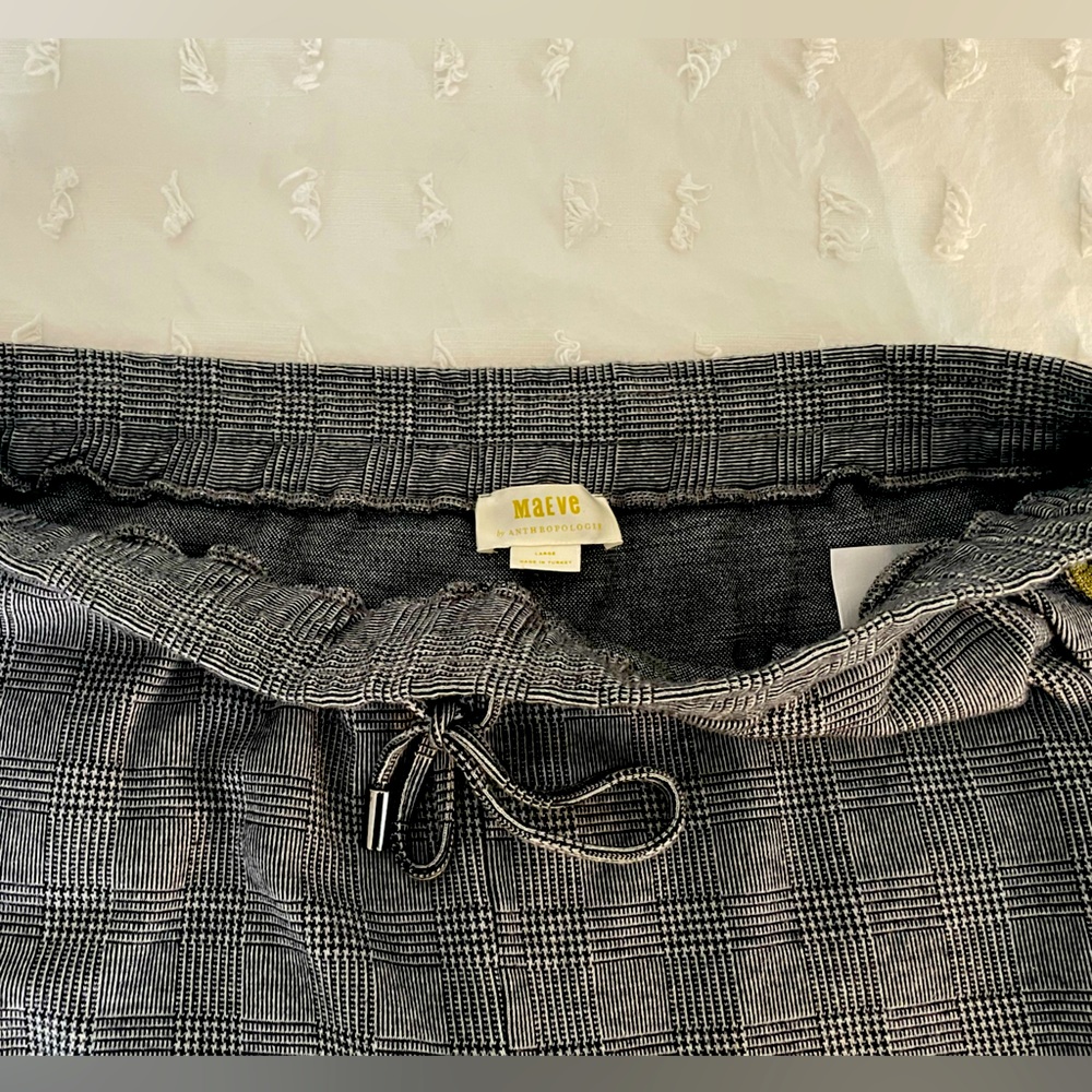 Women’s Maeve Anthropologie drawstring pants L